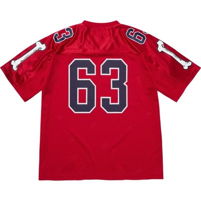 Supreme Bones Football Jersey Red | eBay
