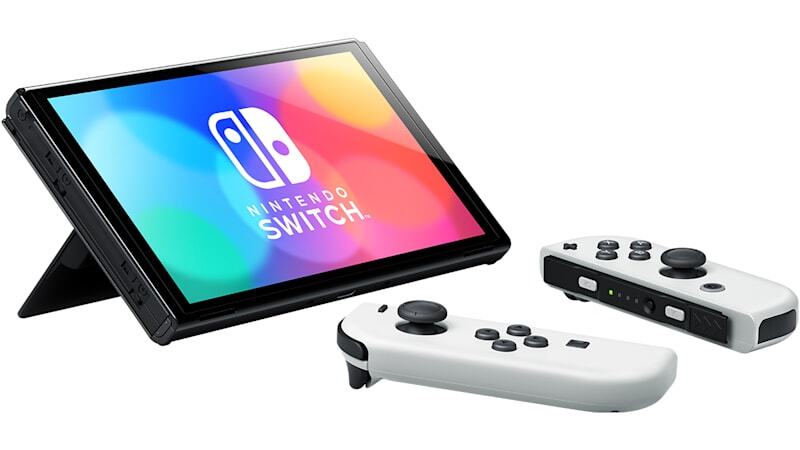 Nintendo Switch OLED White Console 64GB + FREE 16GB MicroSD FAST