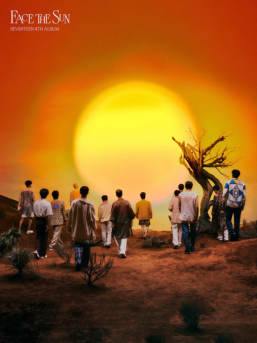 SEVENTEEN FACE THE SUN 4th Album CD+Photo Book+7 Card+etc+Pre