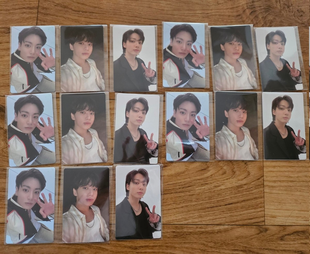 BTS JUNGKOOK GOLDEN LIVE ON STAGE WEVERSE SPECIAL PHOTOCARD