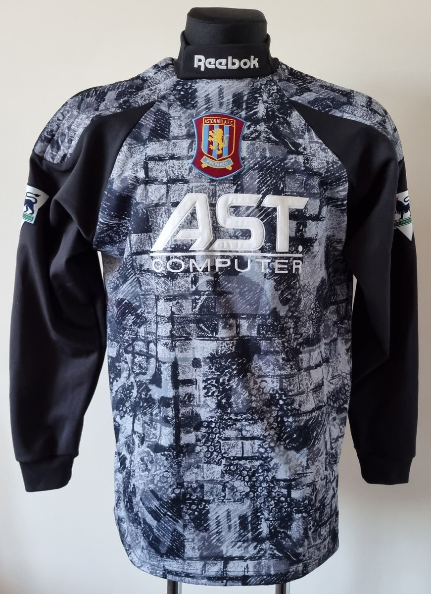 Aston Villa 1995-1996 Goalkeeper football Reebok Player Issue