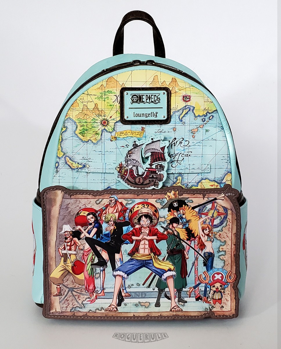 🚦Loungefly One Piece Straw Hat Crew 25th Anniversary Mini