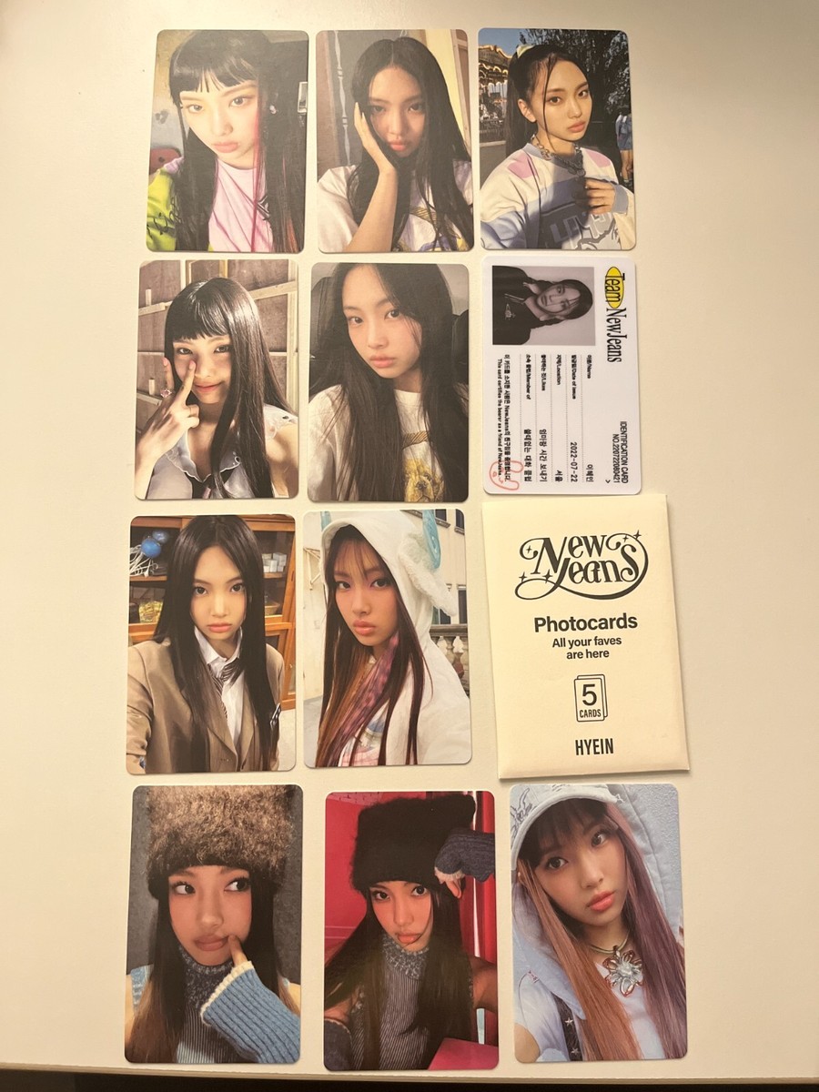 NEW JEANS Hyein 10 Photocard SET or Select Official [ATTENTION/OMG