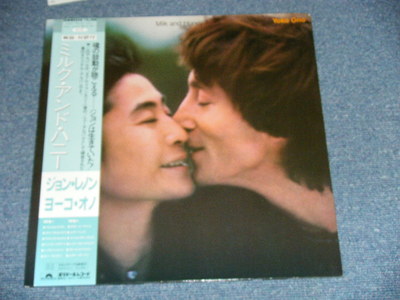 JOHN LENNON YOKO ONO BEATLES Japan 25MM-0260 1984 NM LP+Obi MILK