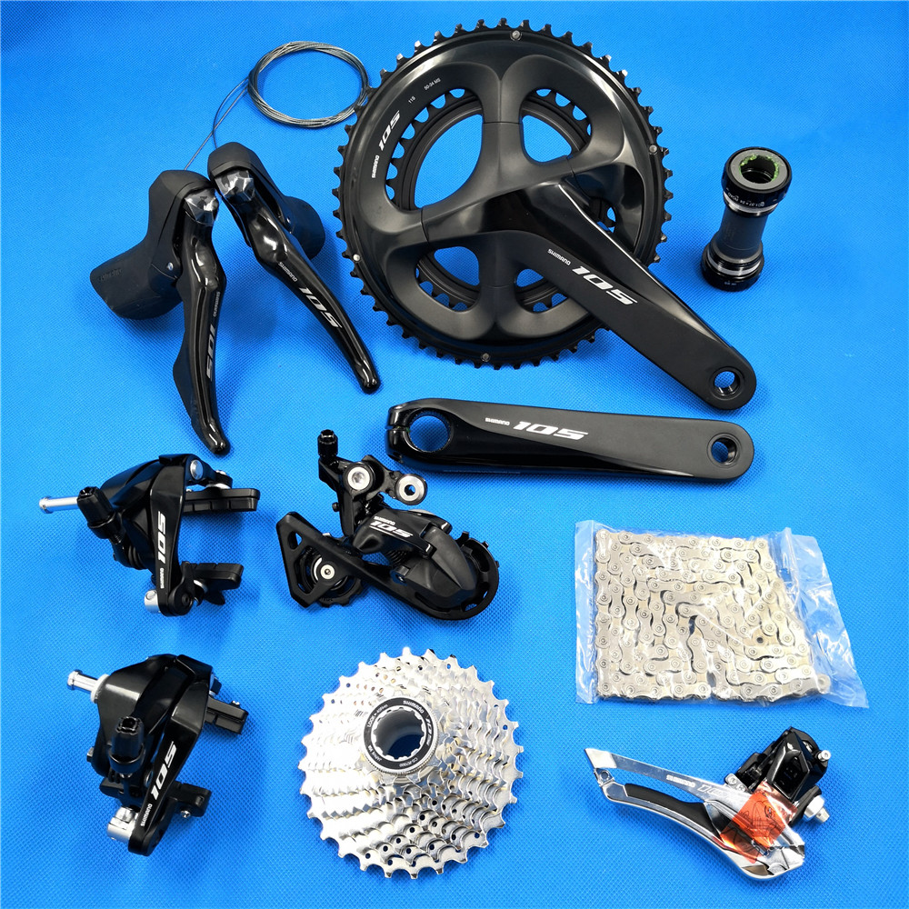Shimano 105 R7000 22S Road bike Groupset with Brake 170MM 172.5
