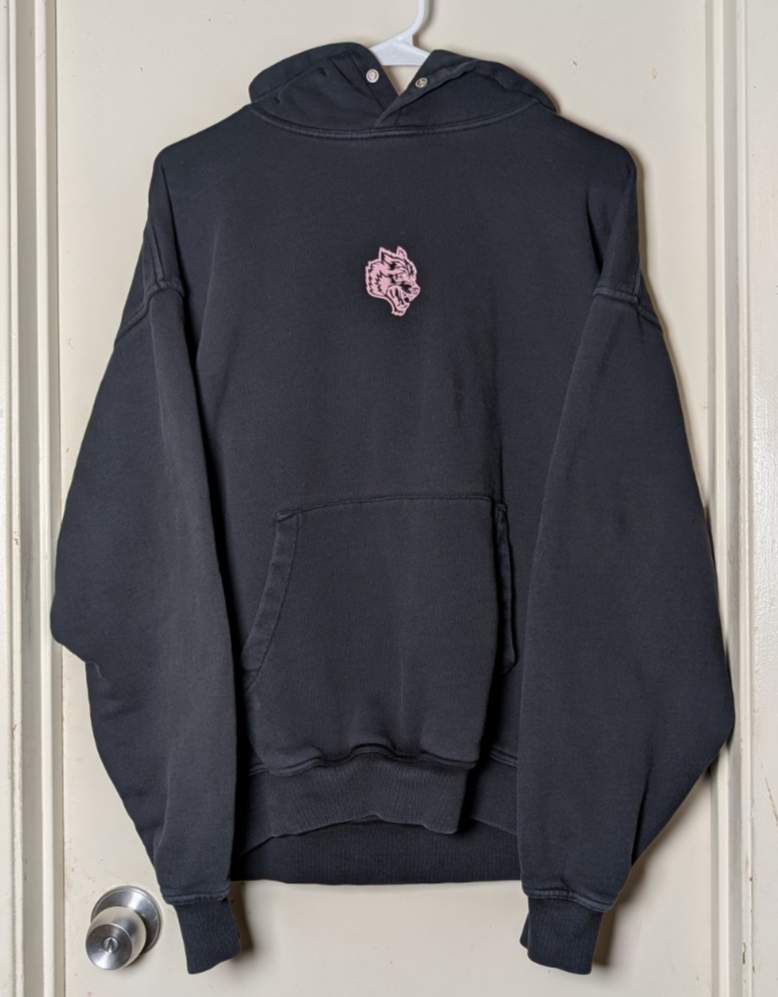 Darc Sport Fight Cancer NFGU Wolves Club Hoodie Black Medium. 2