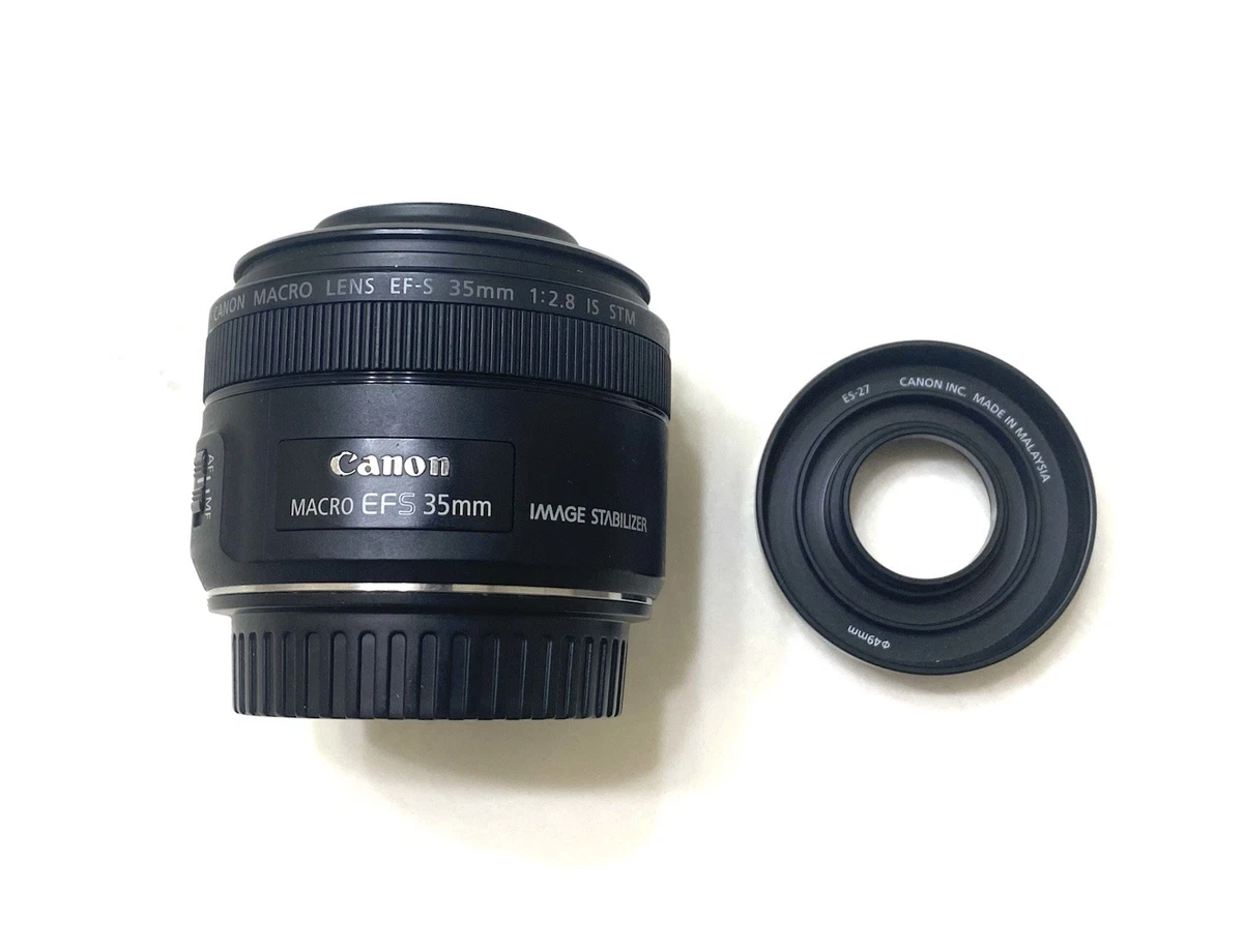 Canon EF-S 35mm Focal f/2.8 Camera Lenses for sale | eBay
