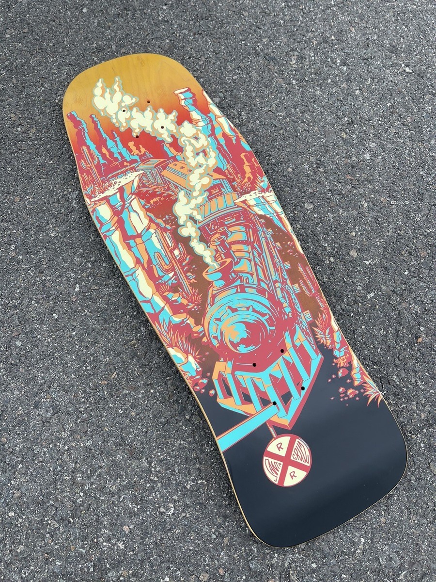 Santa Cruz Erick Winkowski VX TRAIN MAD DOG Skateboard Skate Deck