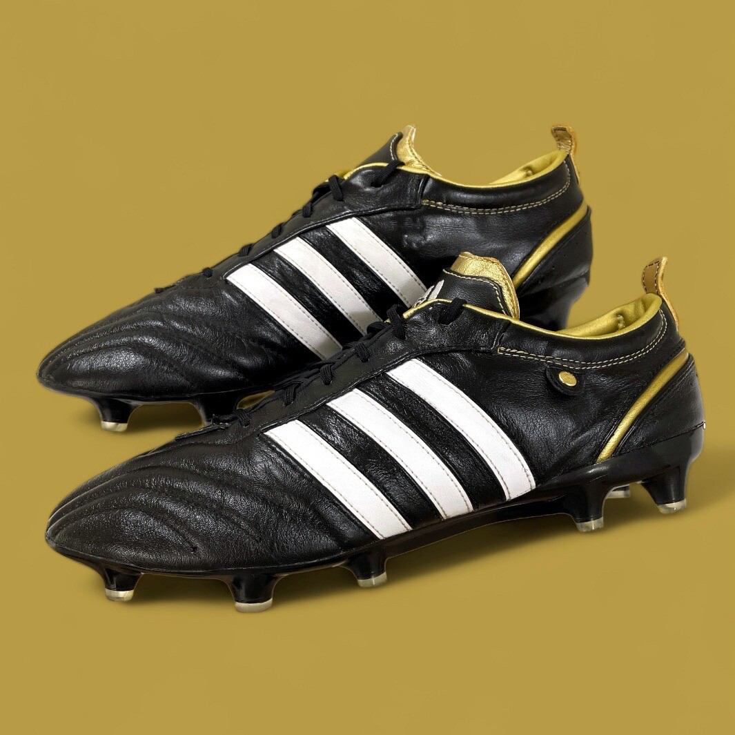 ADIDAS ADIPURE FG EA LEGENDS * GX0218 * 9.5 US * BLACK/GOLD