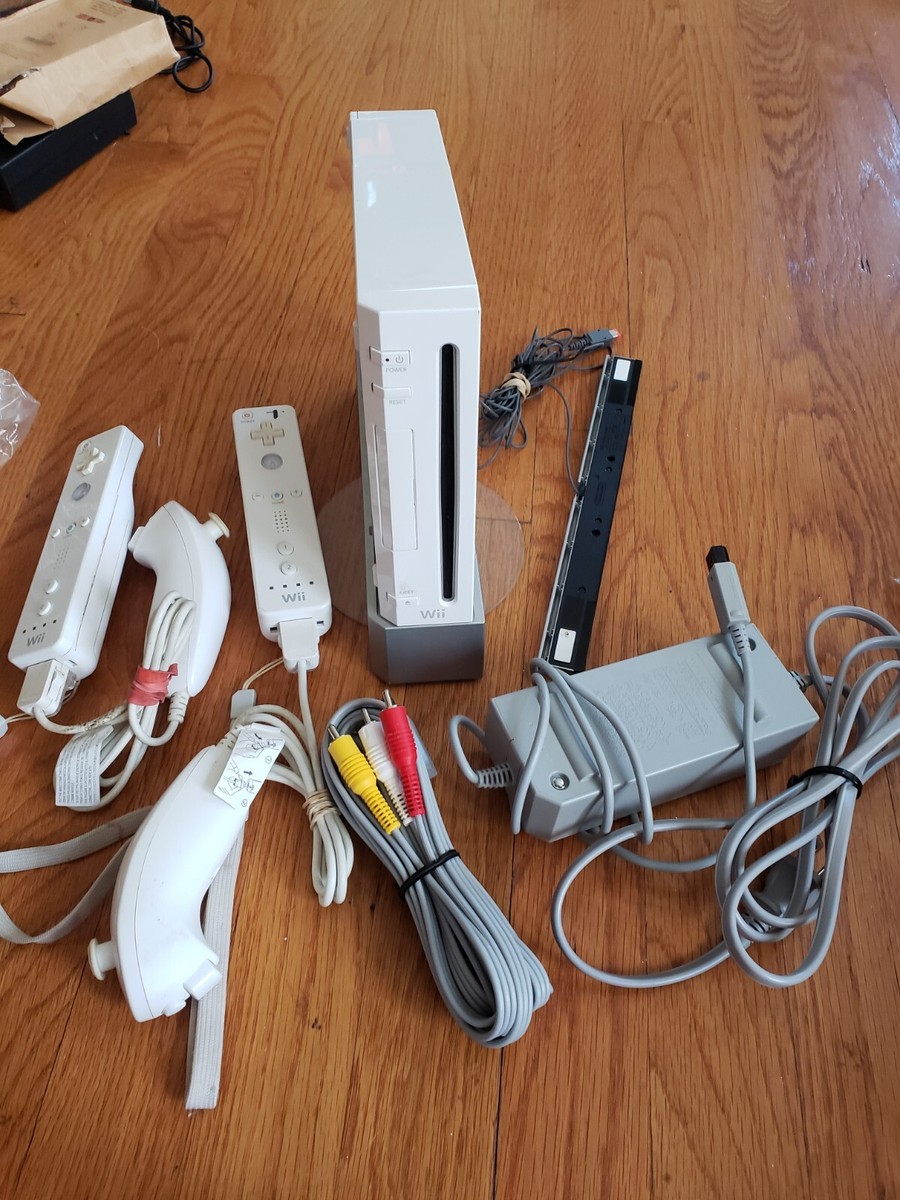 Nintendo Wii Console RVL - 001 WHITE | eBay