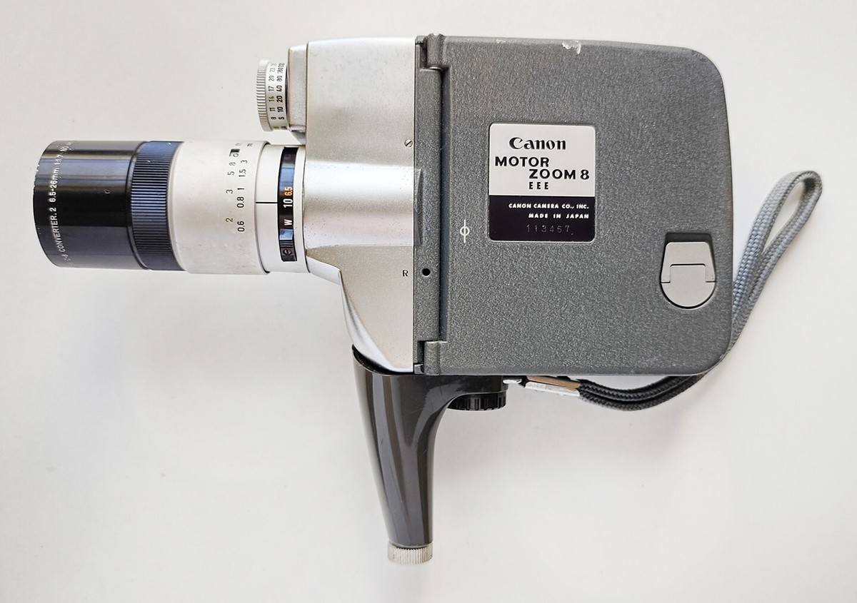 Vintage Canon Motor Zoom 8 EEE 8mm Movie Camera | eBay Australia