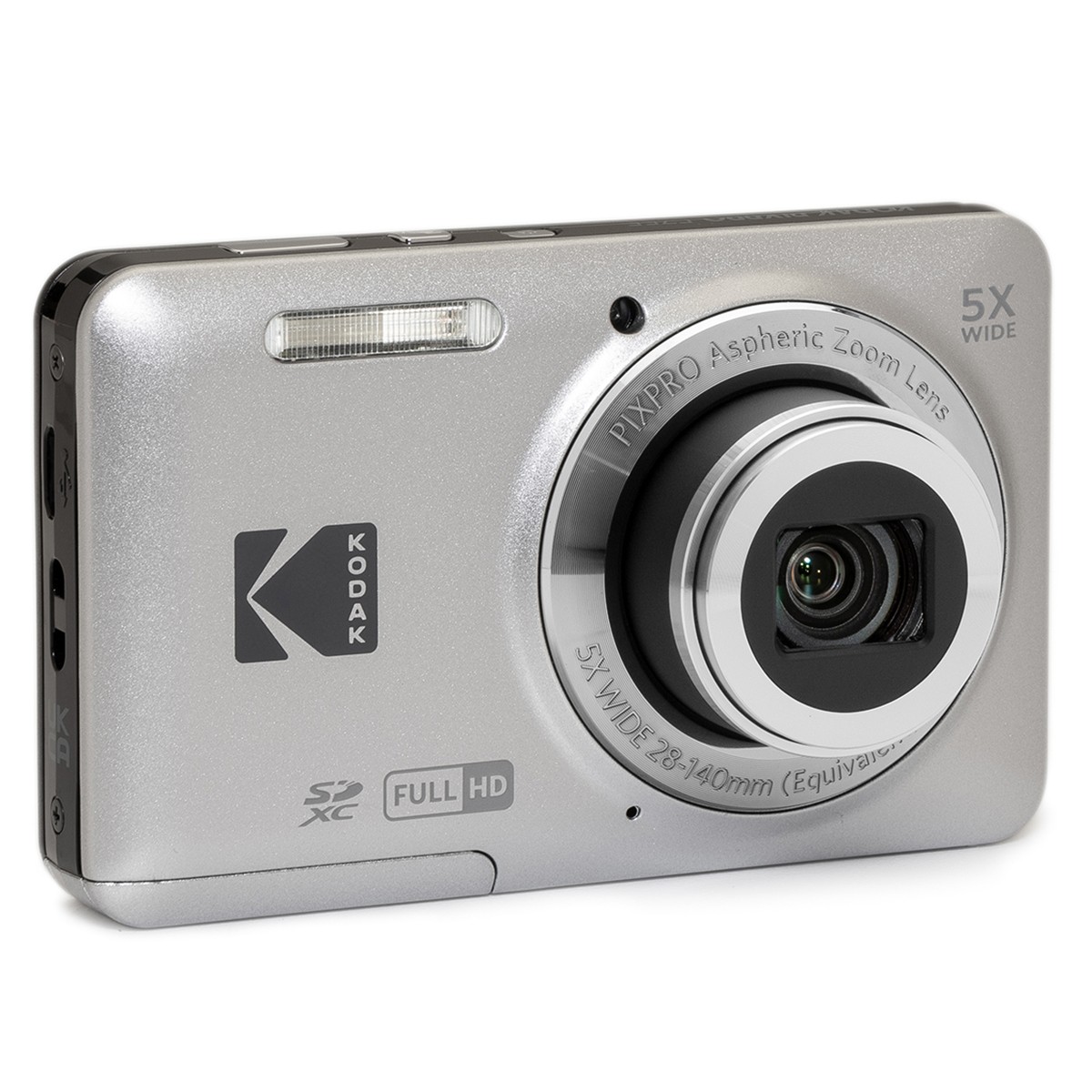 Kodak PIXPRO FZ55 Friendly Zoom Digital Camera, Silver | eBay