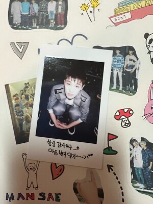 Seventeen [BOYS BE] All Member Autographed Signed Album MWAVE SEEK