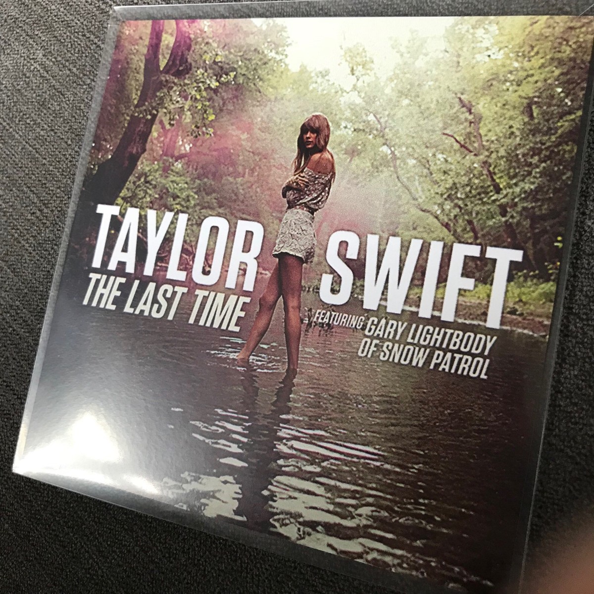 TAYLOR SWIFT 'THE LAST TIME' RARE ONE TRACK DUTCH BIG MACHINE