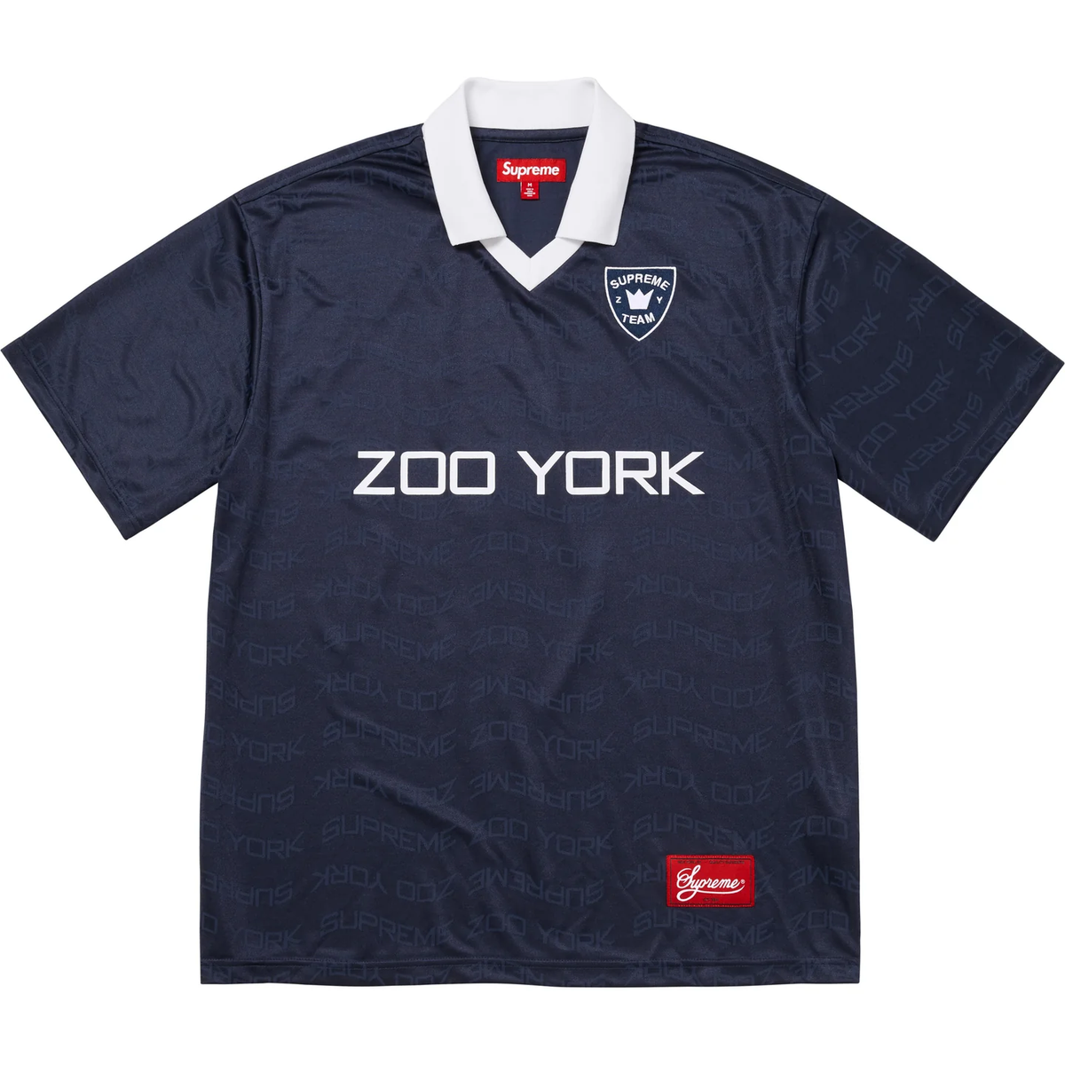 Supreme x Zoo York Soccer Jersey Navy White Gold 3colors SS25 | eBay