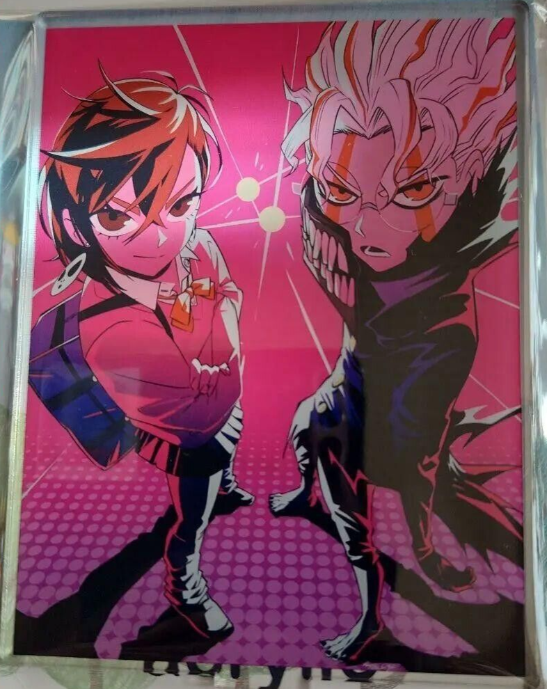 Japanese anime Dandadan acrylic stand Ayase Momo & Ken Takakura