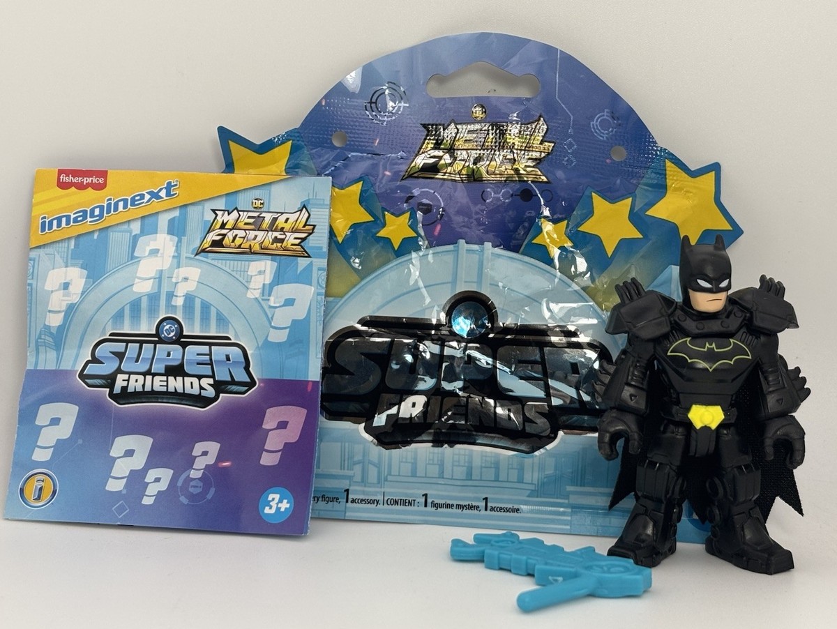 Imaginext DC 2025 METAL FORCE Blind Bag BATMAN figure LOOSE Super