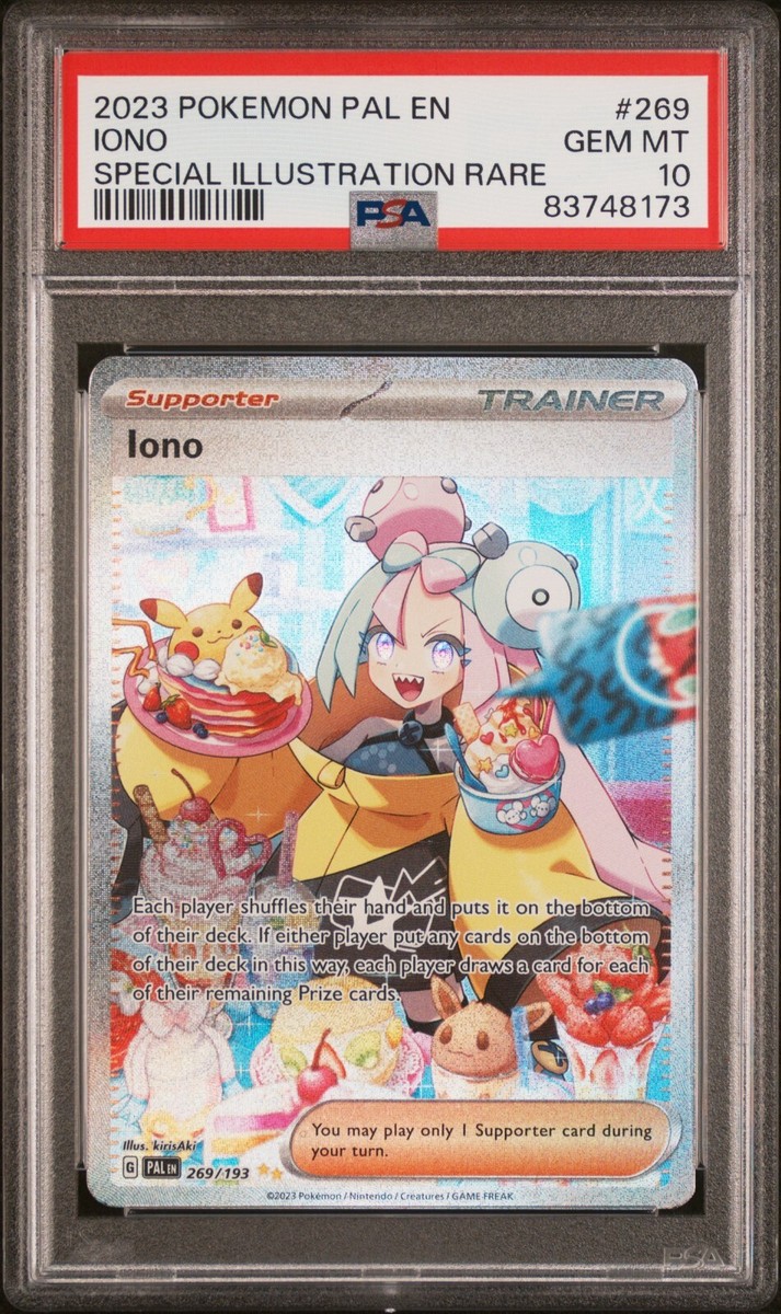 Iono 269/193 PSA 10 - Scarlet & Violet Paldea Evolved - Pokémon