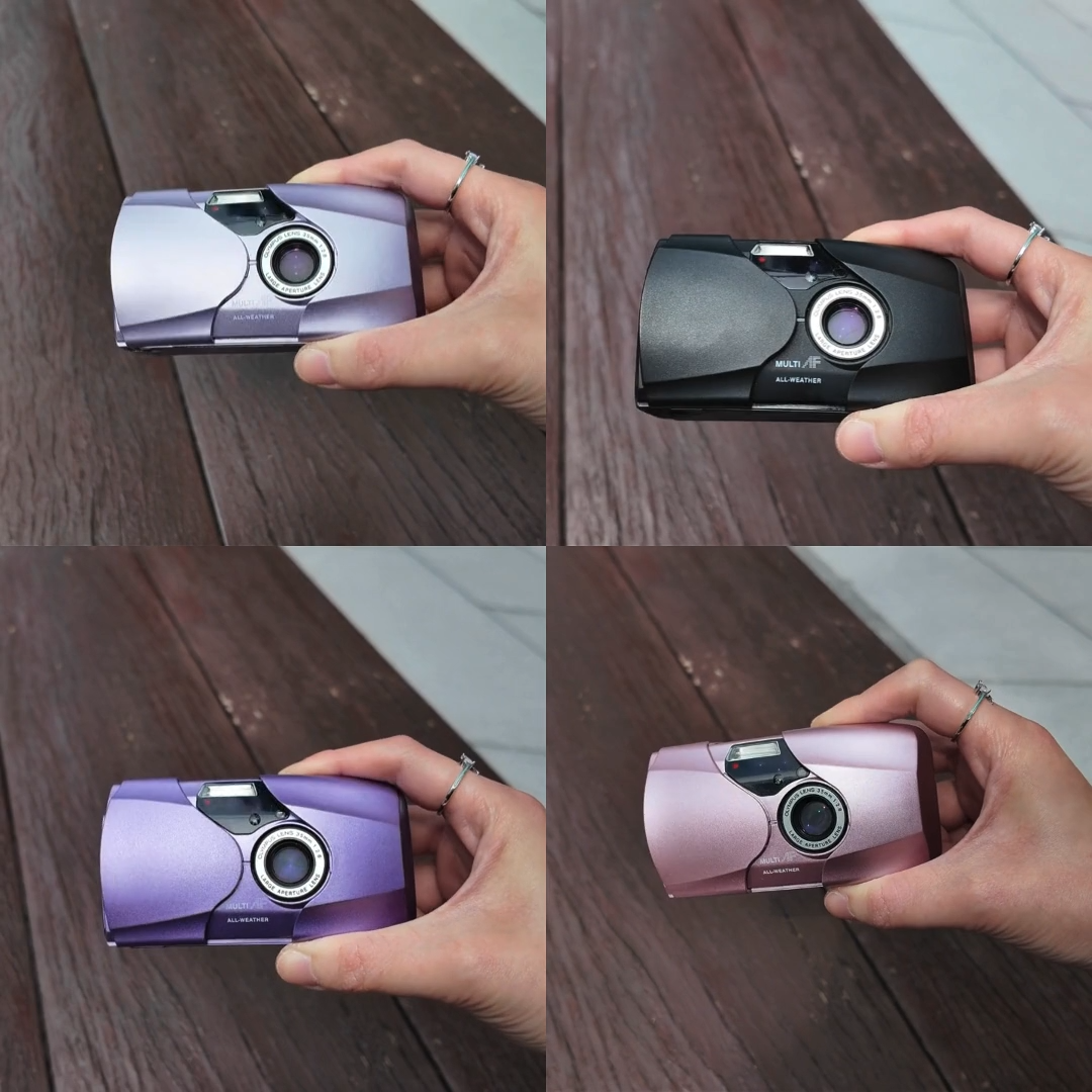 Special Color-Olympus μ mju II 35mm Point & Shoot Film Camera Pink