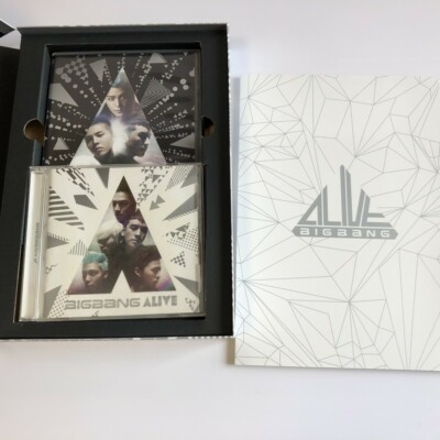 BIGBANG ALIVE CD+2DVD+58P PHOTO BOOK Limited Edition 4988064580439