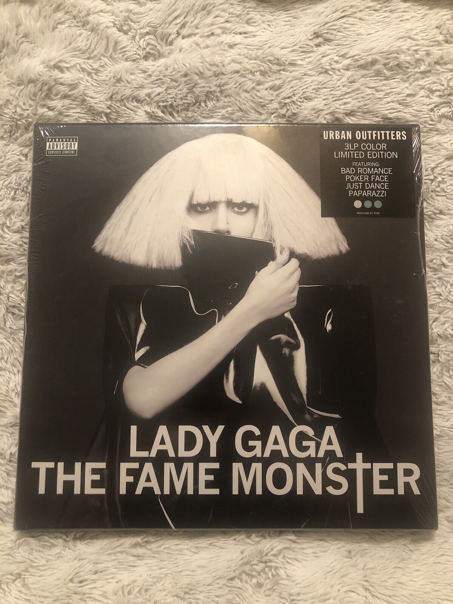 Lady Gaga The Fame Monster 3XLP Colored Vinyl 2020 UO Exclusive