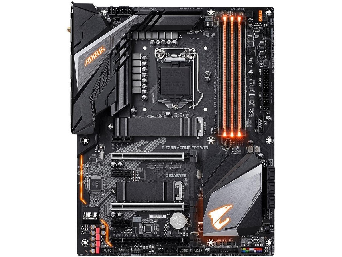 GIGABYTE Z390 AORUS PRO WIFI LGA 1151 Intel Z390 ATX Intel