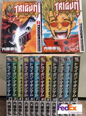 TRIGUN MAXIMUM Vol.1-14 Complete Full Set Manga comics Japanese