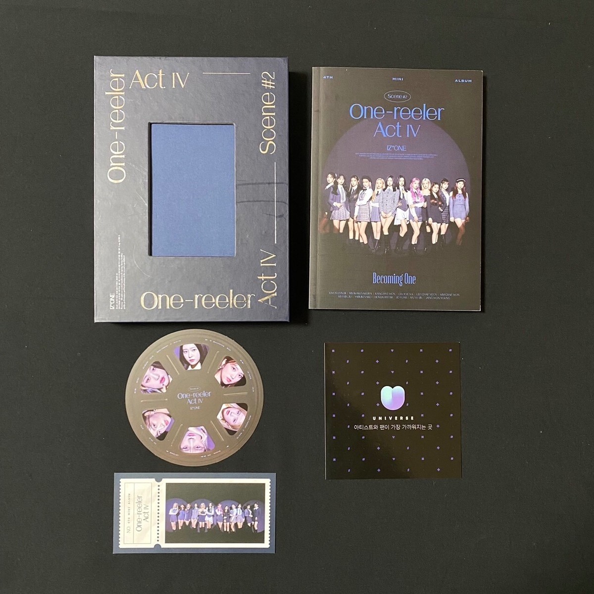 iz*one IZONE Album set with Photocards Bloom*iz One-reeler COLOR