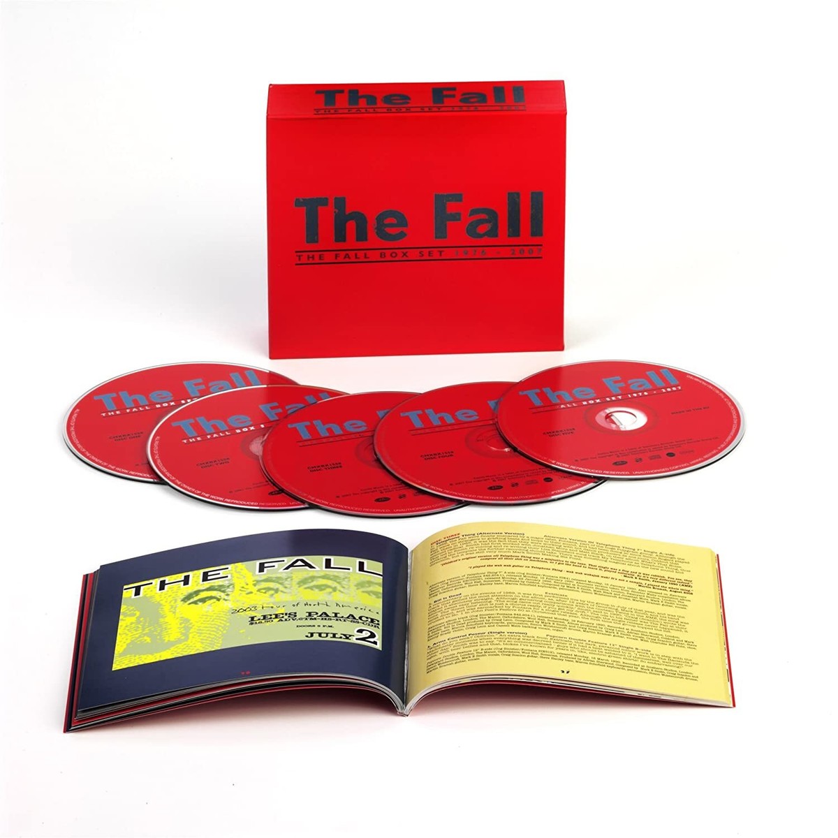 The Fall Box Set 1976-2007 by The Fall (5CD Box + booklet, 2007