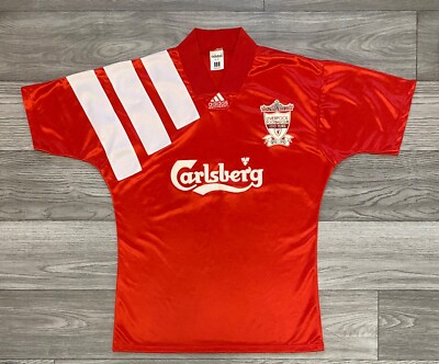 LIVERPOOL 1992/93 HOME SHIRT VINTAGE FOOTBALL SOCCER JERSEY ADIDAS