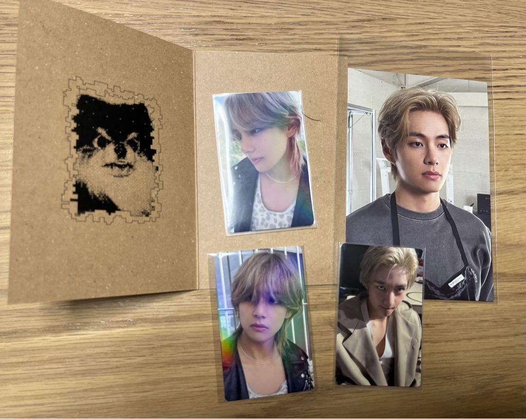 BTS V TAEHYUNG LAYOVER UNIVERSAL JAPAN FC JPFC OFFICIAL PHOTO CARD