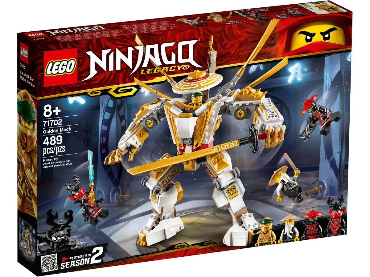 Lego Golden Mech 71702 NINJAGO Minifigure Building set