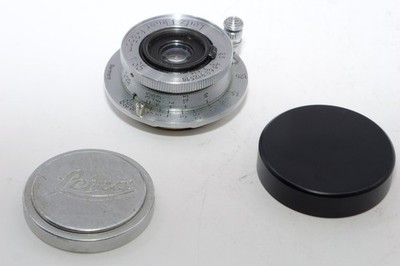 Leica Elmar 3.5cm f3.5 COATED Compact Wide-Angle Lens. LTM . Caps