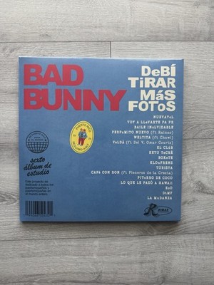Bad Bunny DTMF Blue Double Vinyl Gatefold x RIMAS 'DeBí TiRAR MáS