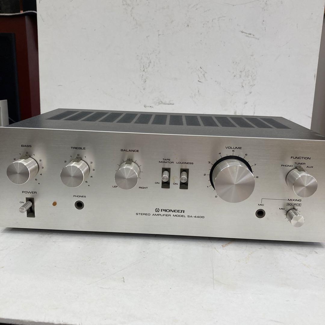 希少品！昭和レトロ！☆pioneer☆ステレオプリメインアンプ SA-4400