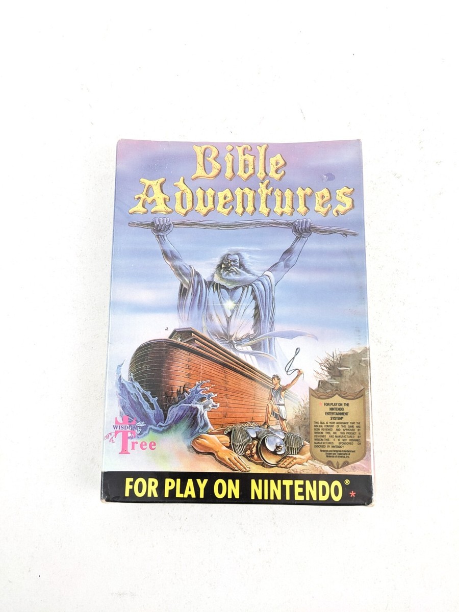Bible Adventures (Nintendo NES) NEW Factory Sealed Wonder Tree