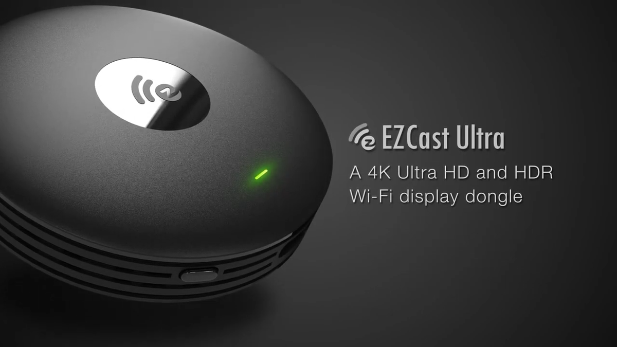 EZCast Ultra 4K HDR HDMI Wireless Display Receiver 2.4G/5G iOS
