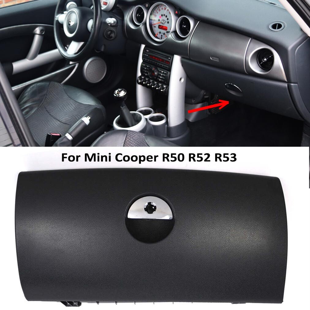 LHD Black Glove Box Door Lid 51166959970 51167058398 For Mini