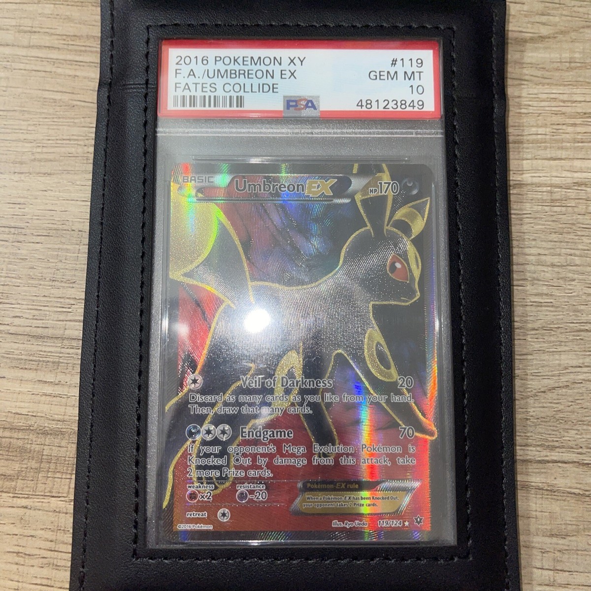 2016 Pokemon XY Fates Collide Full Art Umbreon EX #119 PSA 10 | eBay