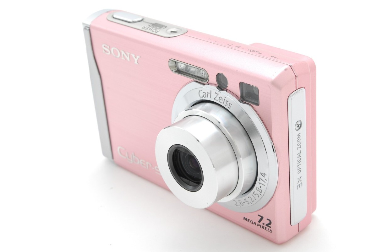 SONY Cyber-shot DSC-W80 Pink 7.2MP 3x optical zoom Digital Camera