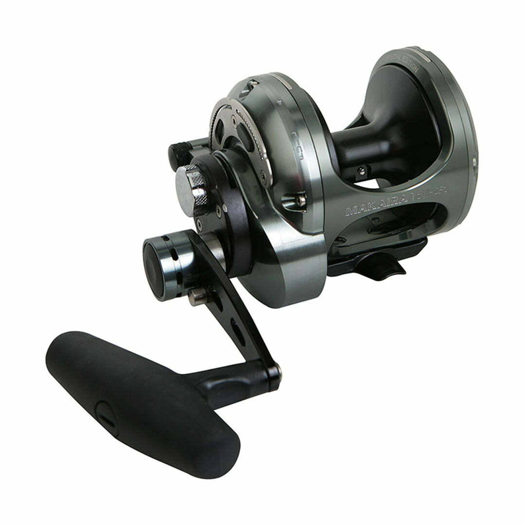 OKUMA MAKAIRA 50WII SEA CONVENTIONAL REEL 3.2:1 & 1.0:1 GEAR RATIO