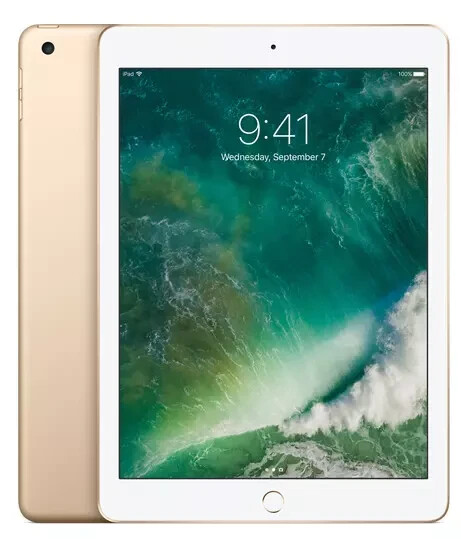 Apple iPad (5th Generation) A1822 32 GB, Wi-Fi, 9.7 in - Gold for
