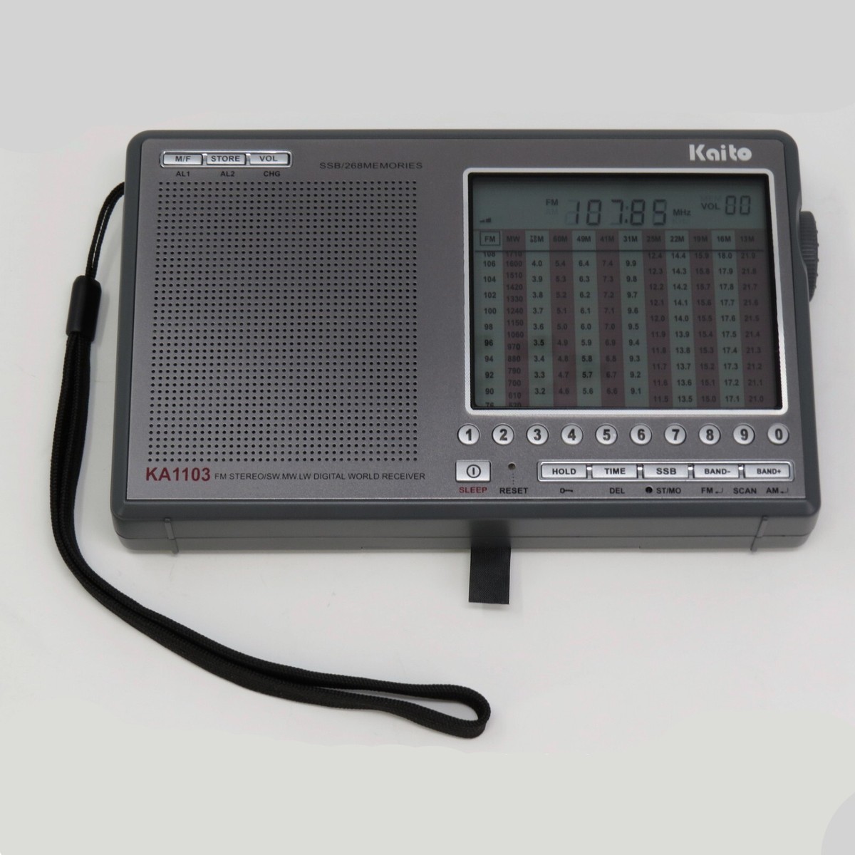 Kaito KA1103 AM FM Shortwave Radio with Dual conversion Black | eBay