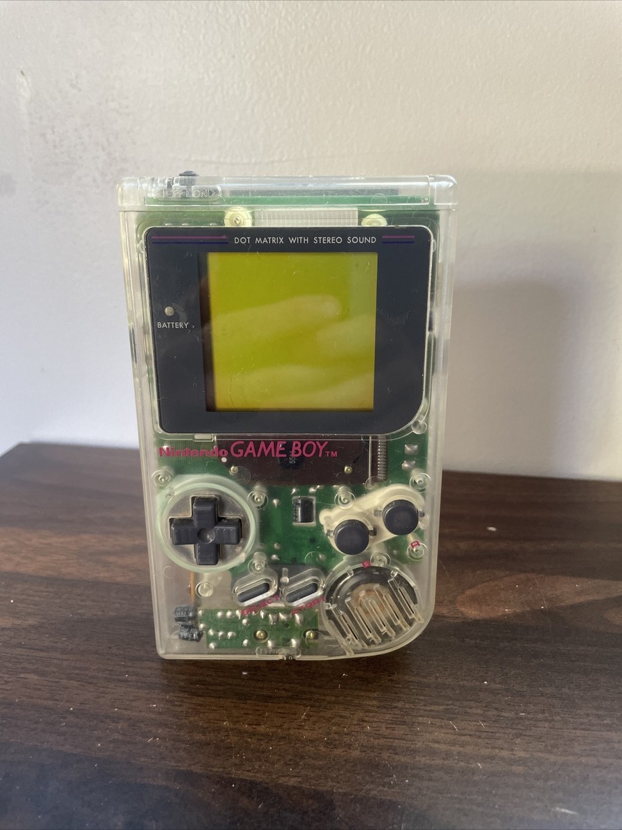 Original Nintendo Game Boy DMG-01 Transparent/Clear model