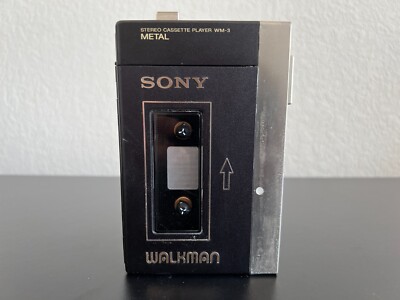 Vintage SONY Walkman WM-3 Stereo Cassette Player w/ Case – NEEDS