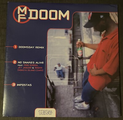 MF DOOM / MF GRIMM - MF EP - SPLIT 12” VINYL 2LP - 2000 - RARE