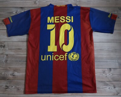 FC Barcelona Lionel Messi #10 Football shirt, Men`s Size S/m | eBay