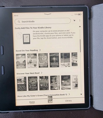 Amazon Kindle Oasis 10th Generation S8IN40 Grey 8GB WiFi eBook