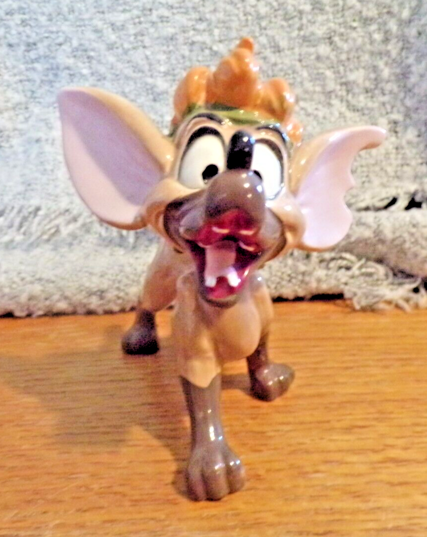 Vintage Disney Oliver and Company Tito Dog Porcelain Figurine HTF
