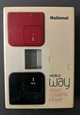 National RQ-WJ1 Cassette Player White ---Spares or Repair--- | eBay